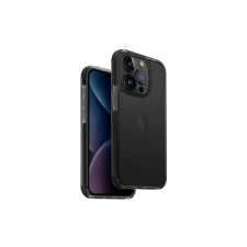 Uniq Combat Apple iPhone 15 Pro Max Szilikon tok, karbon fekete tok és táska