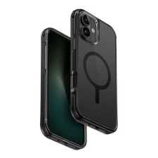 Uniq Combat, Apple iPhone 16, Karbon Fekete, Szilikon, Mobiltelefon tok tok és táska