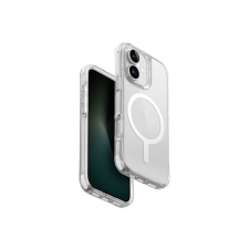 Uniq Combat Apple iPhone 16 Magsafe szilikon tok, átlátszó/fehér tok és táska