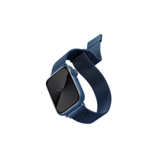 Uniq Dante Apple Watch 38/40/41mm fém szíj, kék óraszíj