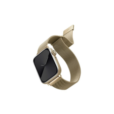  Uniq Dante Apple Watch 42/44/45mm fém szíj, arany okosóra kellék
