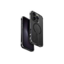 Uniq Eleva Apple iPhone 16 Pro Magsafe szilikon tok tartó résszel karbon fekete tok és táska
