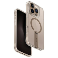 Uniq Eleva tok Vertica kitámasztóval iPhone 16 Pro Max - arany színű tok és táska