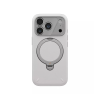 Uniq Elix Apple iPhone 18 Pro / 17 Pro tok gyűrűs telefontartóval, MagSafe, 360 fokban forgatható, szürke