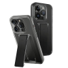 Uniq etui Heldro MountStand iPhone 15 Pro 6.1" szürke tok