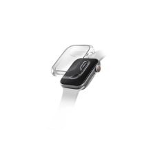 Uniq Garde Hybrid Apple Watch 45mm tok, tempered kijelző fóliával, átlátszó okosóra kellék