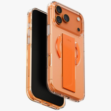 Uniq Heldro Air tok iPhone 17 Pro Max Magclick töltés narancssárga tok és táska