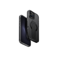 Uniq Heldro Max iPhone 16 Pro Max MagSafe tok kitámasztóval, fekete/szürke tok és táska