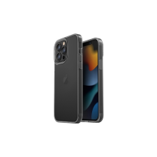 Uniq Hybrid Air Fender Apple iPhone 13 Pro, szilikon tok, fekete-átlátszó tok és táska