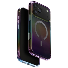 Uniq Iridescia tok iPhone 17 Pro Max Magclick Charging éjféli kvarc tok és táska
