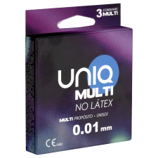 Uniq - latexmentes óvszer (3db) óvszer
