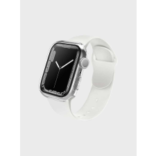 Uniq Legion Apple Watch S7 Átlátszó Tok + kijelzővédő - 41mm okosóra kellék