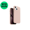 Uniq Lino Hue Apple iPhone 14, MagSafe szilikon tok, rózsaszín
