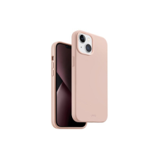 Uniq Lino Hue Apple iPhone 14, MagSafe szilikon tok, rózsaszín tok és táska