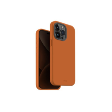 Uniq Lino Hue Apple iPhone 15 Pro Max Magsafe Szilikon tok, narancs tok és táska