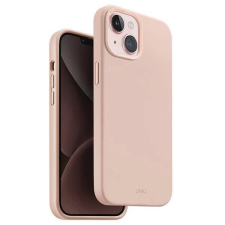 Uniq Lino Hue Magclick Magclick töltőtáska iPhone 15 - rózsaszín tok és táska