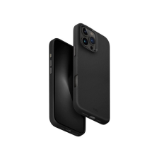 Uniq Lyden Apple iPhone 16 Pro Max MagSafe Bőr tok, fekete tok és táska