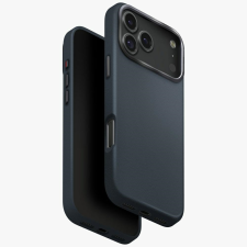 Uniq Lyden Apple iPhone 17 Pro Max MagSafe Bőr tok, kék tok és táska