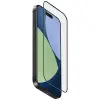  Uniq Optix Matte Apple iPhone Air (2025) tempered glass kijelzővédő üvegfólia felhelyező kerettel, f