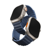 Uniq Revix Premium mágneses szilikon szíj Apple Watch 42/44/45/49mm, kék