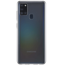 Uniq Samsung Galaxy A21s SM-A217F, Szilikon tok, Uniq Glase, átlátszó tok és táska