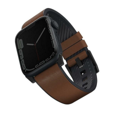 Uniq Straden vízálló bőr Apple Watch szíj, 49/45/44/42MM, barna okosóra kellék