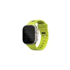 Uniq Stride FKM Apple Watch 49 / 46 / 45 / 44mm - Lime green okosóra kellék