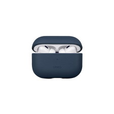 Uniq Terra Apple Airpods Pro 2 bőr tok, kék fülhallgató, fejhallgató tok
