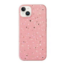Uniq Tok Coehl Terrazzo iPhone 14 6,1" korall rózsaszín tok tok és táska