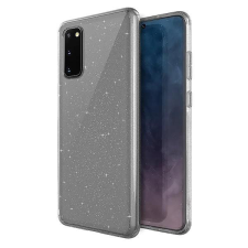 Uniq tok LifePro Tinsel Samsung S20 + G985 átlátszó / fényes tiszta tok és táska