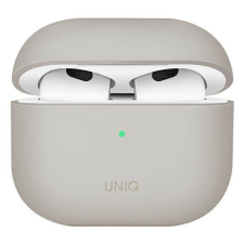 Uniq Tok Lino AirPods 3 gen. szilikon bézs tok fülhallgató, fejhallgató tok