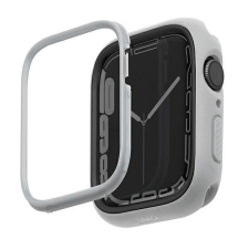 Uniq Tok Moduo Apple Watch Series 4/5/6/7/8/SE 44/45mm védőfólia kréta/szürke kerettel okosóra kellék