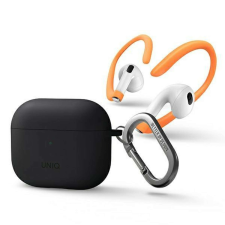 Uniq tok Nexo AirPods 3 generáció + fülakasztók szilikon szürke/szürke fülhallgató, fejhallgató tok