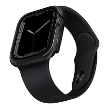 Uniq tok Valencia Apple Watch 4/5/6/7/SE 40/41mm. grafit / grafit okosóra kellék