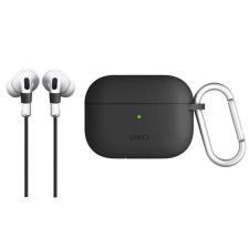 Uniq Tok Vencer AirPods Pro szilikon sötétszürke tok fülhallgató, fejhallgató tok
