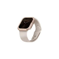 Uniq Valencia tok Apple Watch 10 46mm - arany színű okosóra kellék