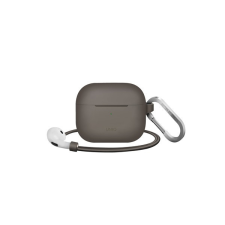 Uniq Vencer Apple Airpods (3. gen) tok + nyakbaakasztó, bézs fülhallgató, fejhallgató tok