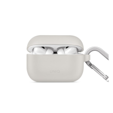 Uniq Vencer Apple Airpods Pro 2 tok + nyakbaakasztó, szürke fülhallgató, fejhallgató tok