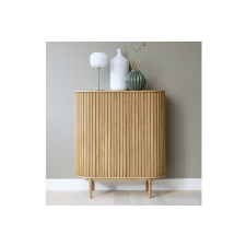 UniqueFurnitureDK Design szekrény Wally 125 cm természetes tölgy bútor