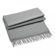 Uniszex sál Beechfield Classic Woven Scarf Egy méret, Heather szürke női sál, kendő