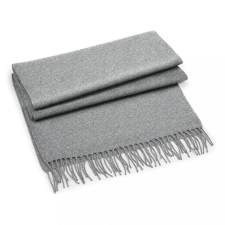  Uniszex sál Beechfield Classic Woven Scarf Egy méret, Heather szürke női sál, kendő