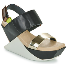 United Nude Szandálok / Saruk DELTA WEDGE SANDAL Fekete 41