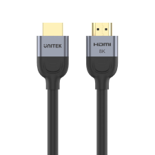 Unitek C11086GY01 HDMI - HDMI 2.1 8K 60Hz kábel 2m - Fekete (C11086GY01-2M) kábel és adapter