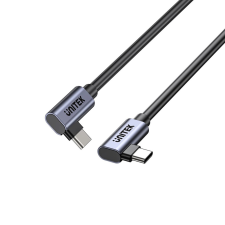 Unitek C14147ABK01-1M - USB C 90°/90° PD 100W M/M 1M kábel és adapter