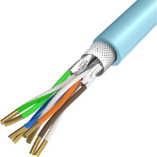 Unitek C18122BL hálózati kábel Kék 305 M Cat7 S/FTP (S-STP) (C18122BL) kábel és adapter