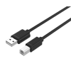 Unitek Prémium USB 2.0 AM-BM kábel 5m (Y-C421GBK)