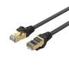 Unitek SSTP CAT7 Patch kábel 1m Fekete
