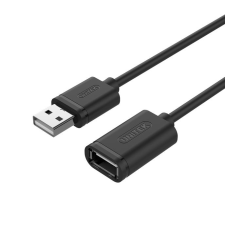 Unitek Unitrek Y-C428GBK USB-A (apa - anya) kábel 1m - Fekete kábel és adapter