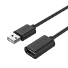 Unitek Y-C449GBK USB 2.0 Hosszabító kábel 1.5m Fekete (Y-C449GBK)