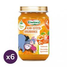 Univer alma-sütőtök-sárgabarack bébidesszert, 4 hó+ (6x163 g) bébiétel